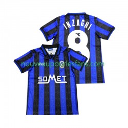 Maillot Atalanta INZAGHI 8 1996 1997 Homme Tenue Domicile Manche Courte