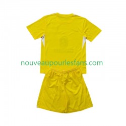 Maillot Atlético Madrid Gardien Enfant Tenue Domicile 2025-2026 Manche Courte