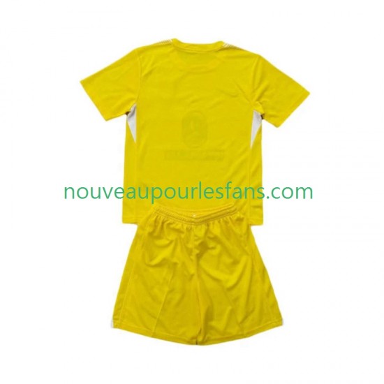 Maillot Atlético Madrid Gardien Enfant Tenue Domicile 2025-2026 Manche Courte