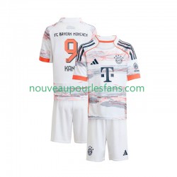 Maillot Bayern Munich Harry Kane 9 Enfant Tenue Extérieur 2025-2026 Manche Courte