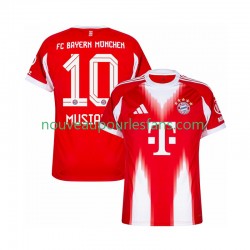 Maillot Bayern Munich Jamal Musiala 10 Homme Tenue Domicile 2025-2026 Manche Courte