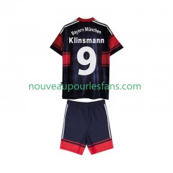 Maillot Bayern Munich Klinsmann 9 1997 Rétro Enfant Tenue Domicile 1999 Manche Courte