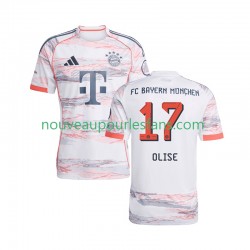 Maillot Bayern Munich Michael Olise 17 Homme Tenue Extérieur 2025-2026 Manche Courte