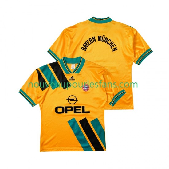 Maillot Bayern Munich 1993 1996 Rétro Homme Tenue Extérieur Manche Courte