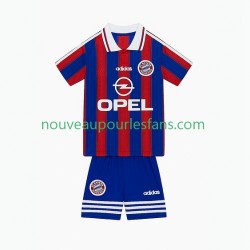 Maillot Bayern Munich 1995 1997 Rétro Enfant Tenue Domicile Manche Courte