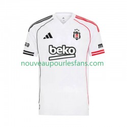 Maillot Besiktas Homme Tenue Domicile 2025-2026 Manche Courte