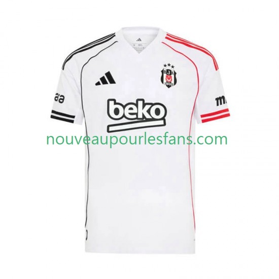 Maillot Besiktas Homme Tenue Domicile 2025-2026 Manche Courte
