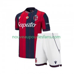Maillot Bologna Enfant Tenue Domicile 2025-2026 Manche Courte