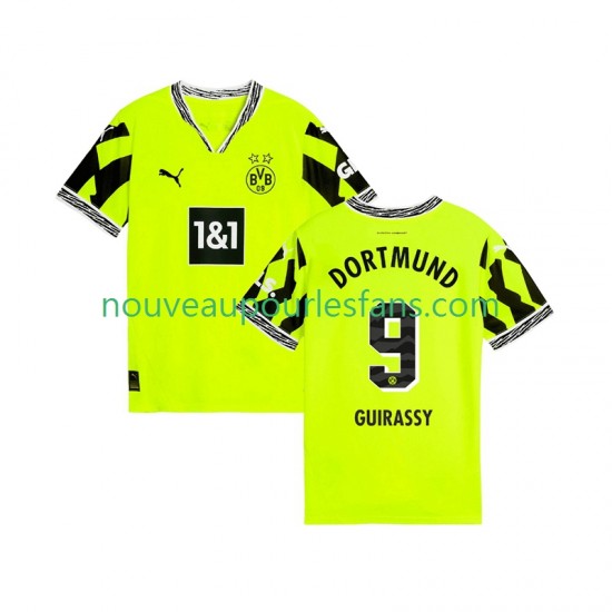 Maillot Borussia Dortmund Serhou Guirassy 9 Special Homme Tenue Domicile 2024-2025 Manche Courte