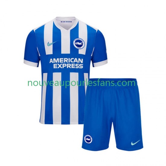 Maillot Brighton & Hove Albion Enfant Tenue Domicile 2025-2026 Manche Courte