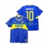 Maillot CA Boca Juniors PEPSI 10 2003 2004 Rétro Homme Tenue Domicile Manche Courte