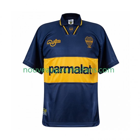 Maillot CA Boca Juniors Rétro Homme Tenue Domicile 1994 Manche Courte