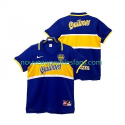 Maillot CA Boca Juniors 1997 Rétro Homme Tenue Domicile 1998 Manche Courte