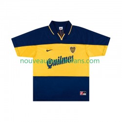 Maillot CA Boca Juniors 2000 Rétro Homme Tenue Domicile 1999 Manche Courte