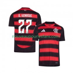 Maillot CR Flamengo Bruno Henrique 27 Homme Tenue Domicile 2025-2026 Manche Courte