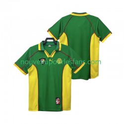 Maillot Cameroun Rétro Homme Tenue Domicile 1998 Manche Courte