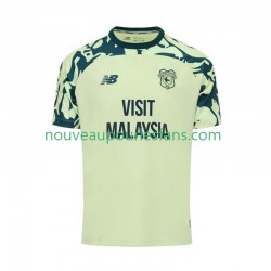 Maillot Cardiff City Homme Tenue Extérieur 2025-2026 Manche Courte