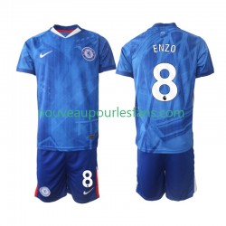 Maillot Chelsea Enzo Fernandez 8 Enfant Tenue Domicile 2025-2026 Manche Courte