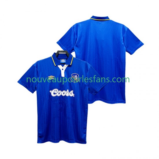 Maillot Chelsea 1995 1997 Rétro Homme Tenue Domicile Manche Courte