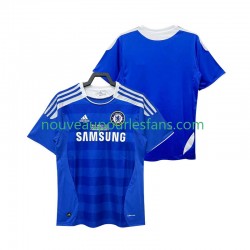 Maillot Chelsea 2012 Rétro Homme Tenue Domicile 2011 Manche Courte
