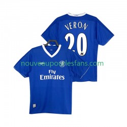 Maillot Chelsea VERON 20 2003 2005 Rétro Homme Tenue Domicile Manche Courte