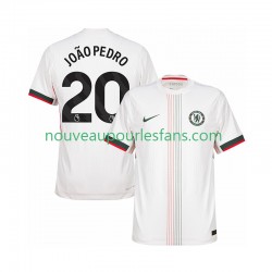 Maillot Chelsea joao pedro 20 Homme Tenue Extérieur 2025-2026 Manche Courte