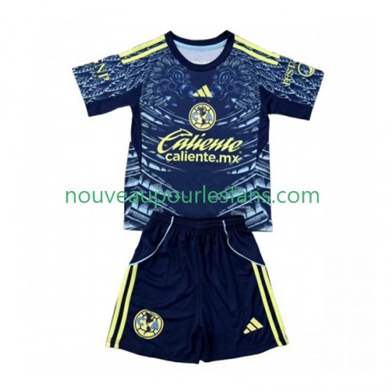 Maillot Club América Enfant Tenue Extérieur 2025-2026 Manche Courte