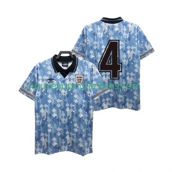 Maillot Angleterre 4 1990 Rétro Homme Tenue 3ème Manche Courte