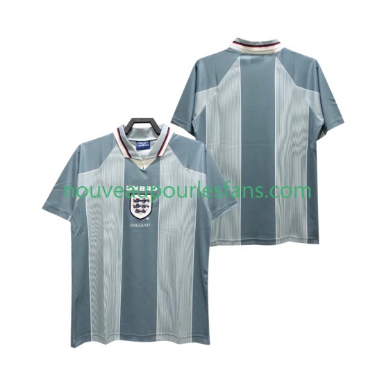 Maillot Angleterre 1996 Rétro Homme Tenue Extérieur Manche Courte