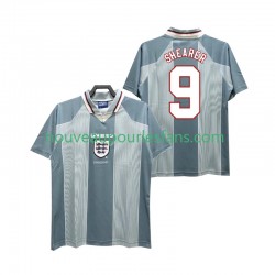 Maillot Angleterre SHEARER 9 1996 Rétro Homme Tenue Extérieur Manche Courte