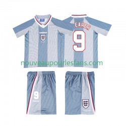 Maillot Angleterre SHEARER 9 1996 Rétro Enfant Tenue Extérieur Manche Courte