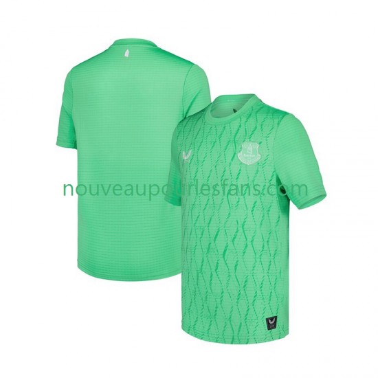 Maillot Everton Gardien Homme Tenue Domicile 2025-2026 Manche Courte