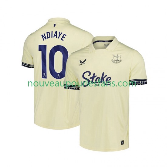 Maillot Everton Ndiaye 10 Homme Tenue Extérieur 2025-2026 Manche Courte