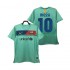 Maillot FC Barcelone Lionel Messi 10 Rétro Homme Tenue Extérieur 2011 2010 Manche Courte
