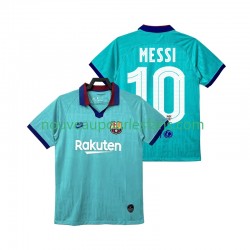 Maillot FC Barcelone Lionel Messi 10 2019 2020 Rétro Homme Tenue 3ème Manche Courte