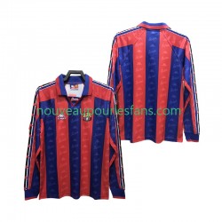 Maillot FC Barcelone 1996 1997 Rétro Homme Tenue Domicile Manche Longue