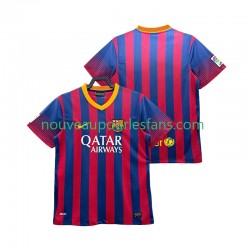 Maillot FC Barcelone 2013 2014 Rétro Homme Tenue Domicile Manche Courte