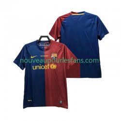 Maillot FC Barcelone Champions League 2009 Rétro Homme Tenue Domicile 2008 Manche Courte