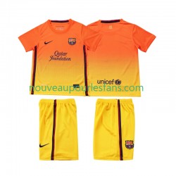 Maillot FC Barcelone 2012 2013 Rétro Enfant Tenue Extérieur Manche Courte