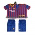Maillot FC Barcelone 2013 2014 Rétro Enfant Tenue Domicile Manche Courte