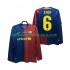 Maillot FC Barcelone XAVI 6 Champions League 2009 Rétro Homme Tenue Domicile 2008 Manche Longue