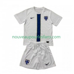 Maillot Finlande Enfant Tenue Domicile 2025 Manche Courte