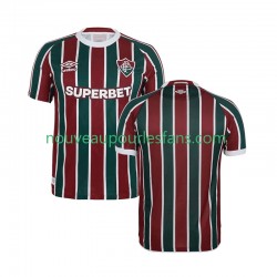 Maillot Fluminense Homme Tenue Domicile 2025-2026 Manche Courte