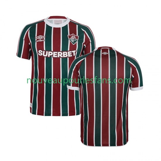 Maillot Fluminense Homme Tenue Domicile 2025-2026 Manche Courte