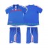 Maillot France 2000 Rétro Enfant Tenue Domicile Manche Courte