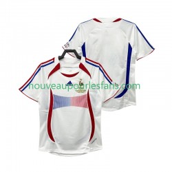 Maillot France Rétro Homme Tenue Extérieur 2006 Manche Courte