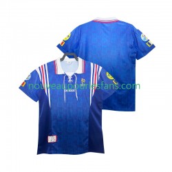 Maillot France 1996 Rétro Homme Tenue Domicile Manche Courte