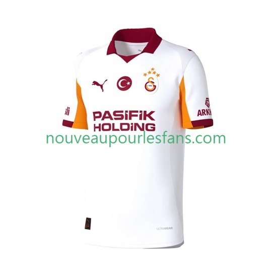 Maillot Galatasaray Homme Tenue Extérieur 2025-2026 Manche Courte