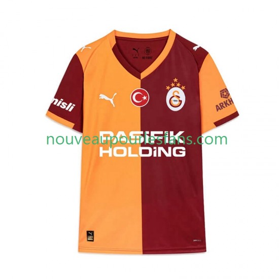 Maillot Galatasaray Homme Tenue Domicile 2025-2026 Manche Courte