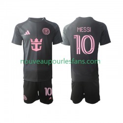Maillot InterMiami Lionel Messi 10 Enfant Tenue Extérieur 2025 Manche Courte